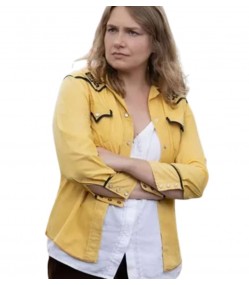Tiny Beautiful Things 2023 Merritt Wever (Frankie) Yellow Cotton Jacket